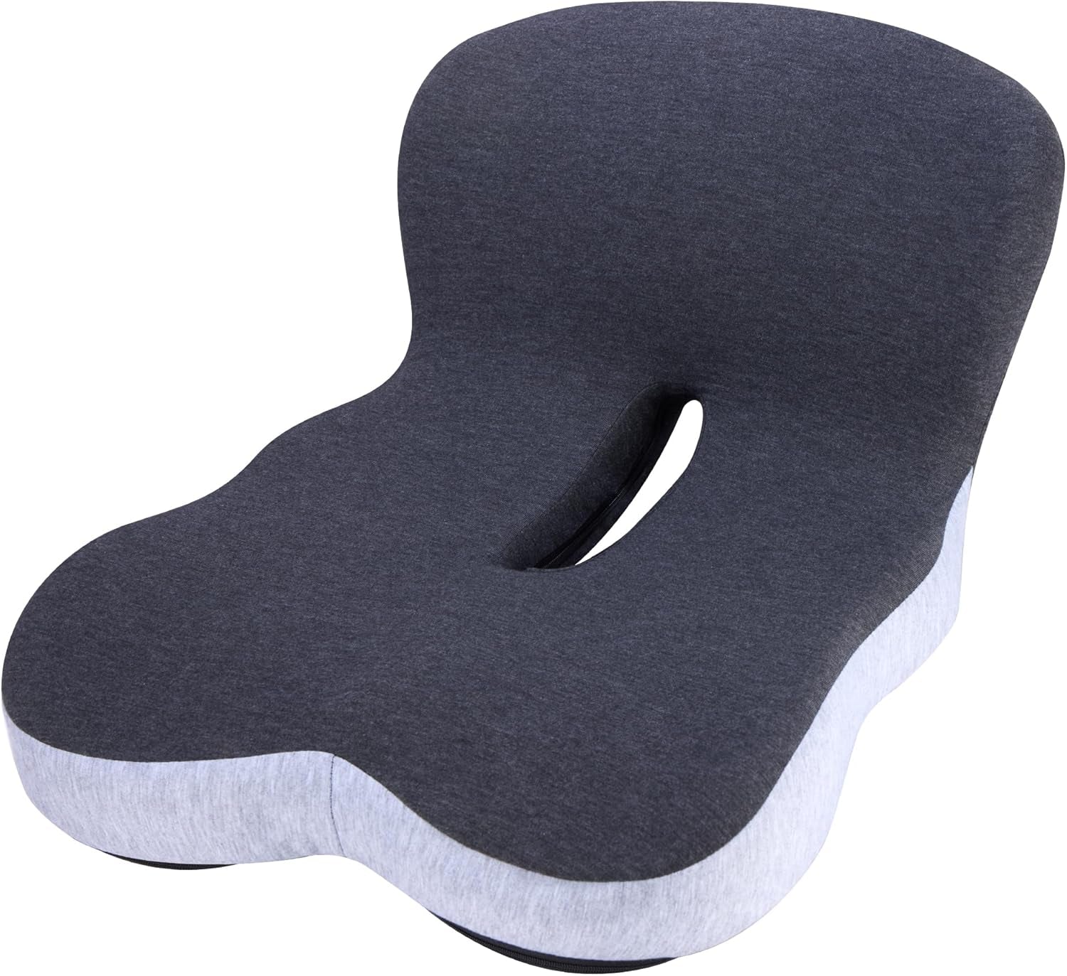 Memory Foam Car Seat Cushion – Ergonomic Driver Seat Cushion for Sciatica & Tailbone Pain, Breathable Non-Slip Car Seat Pad with Lumbar Support for Car, Truck, SUV, Office Chair